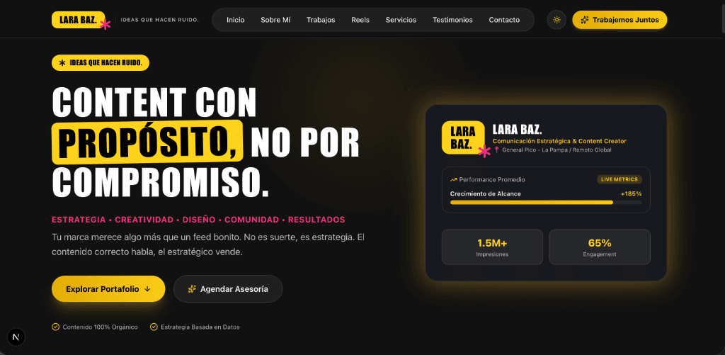 LaraBaz Web Preview